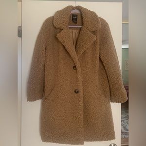 Faux Sherpa Coat